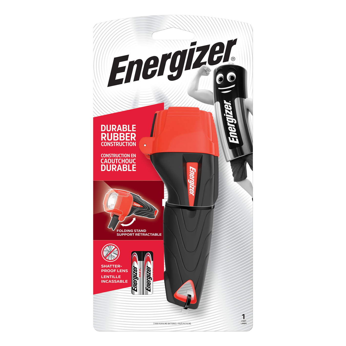 Energizer LED Impact Torch With 2 x AAA Batteries