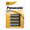 Panasonic AA Alkaline Power, Pack of 4