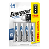 Energizer AA Ultimate Lithium, Pack of 3+1