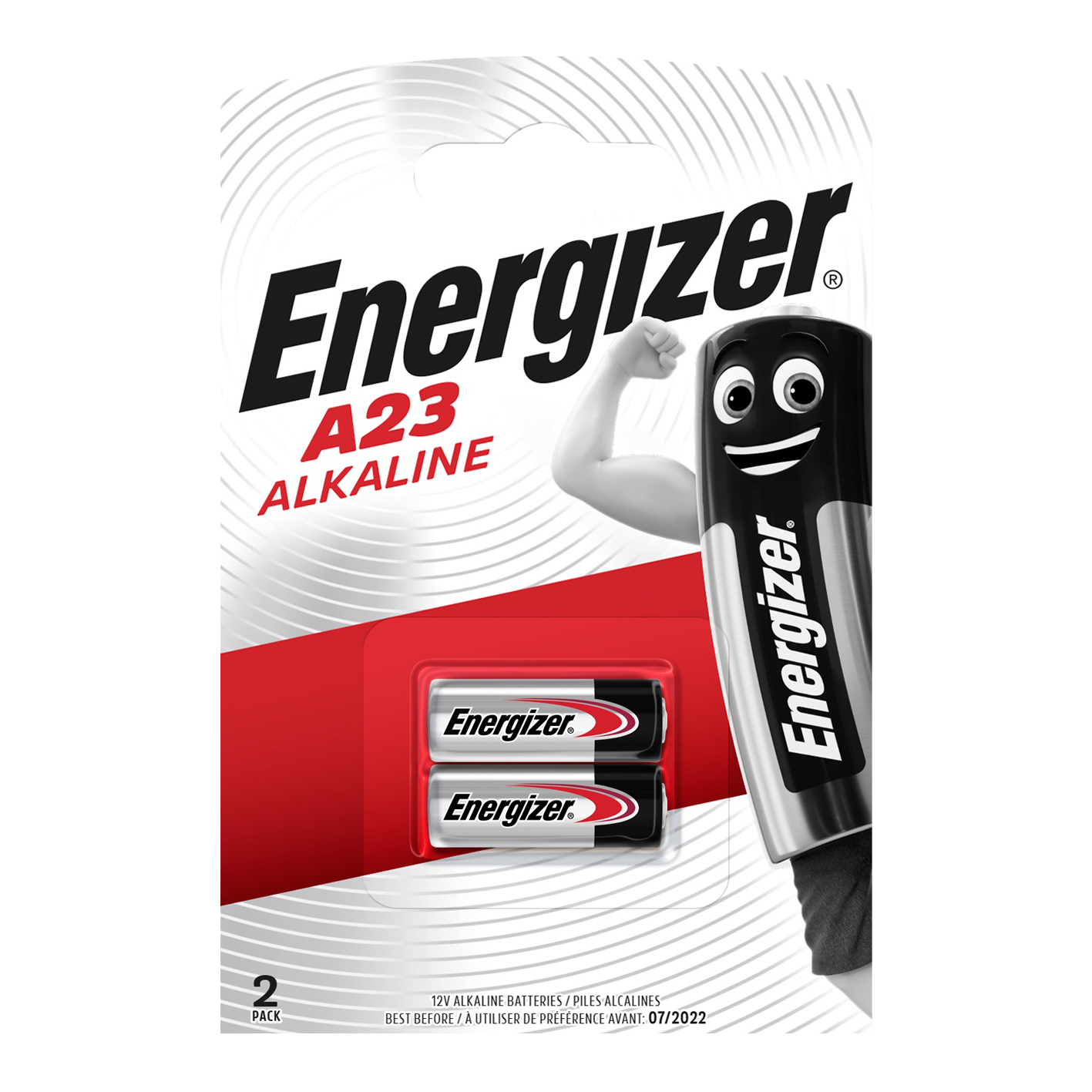 Energizer A23/E234 Alcalino, Paquete de 2