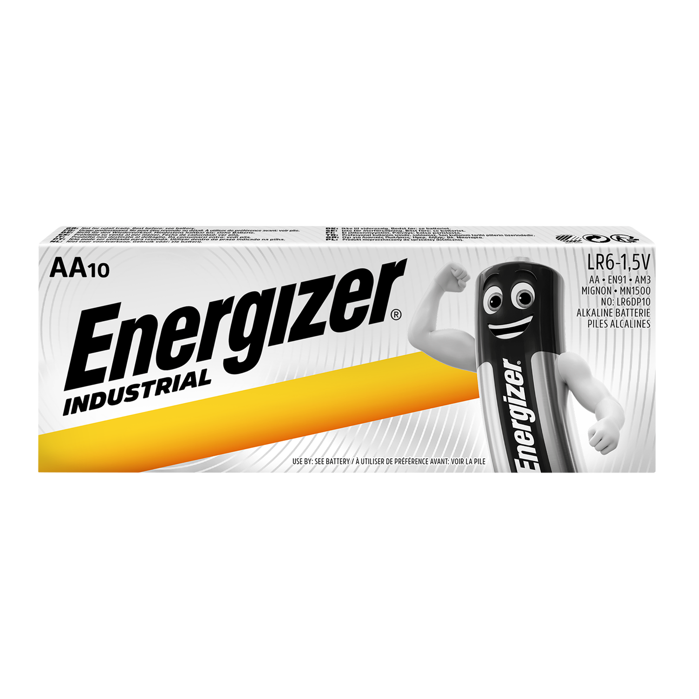 Energizer AA Industrial, Pack of 10