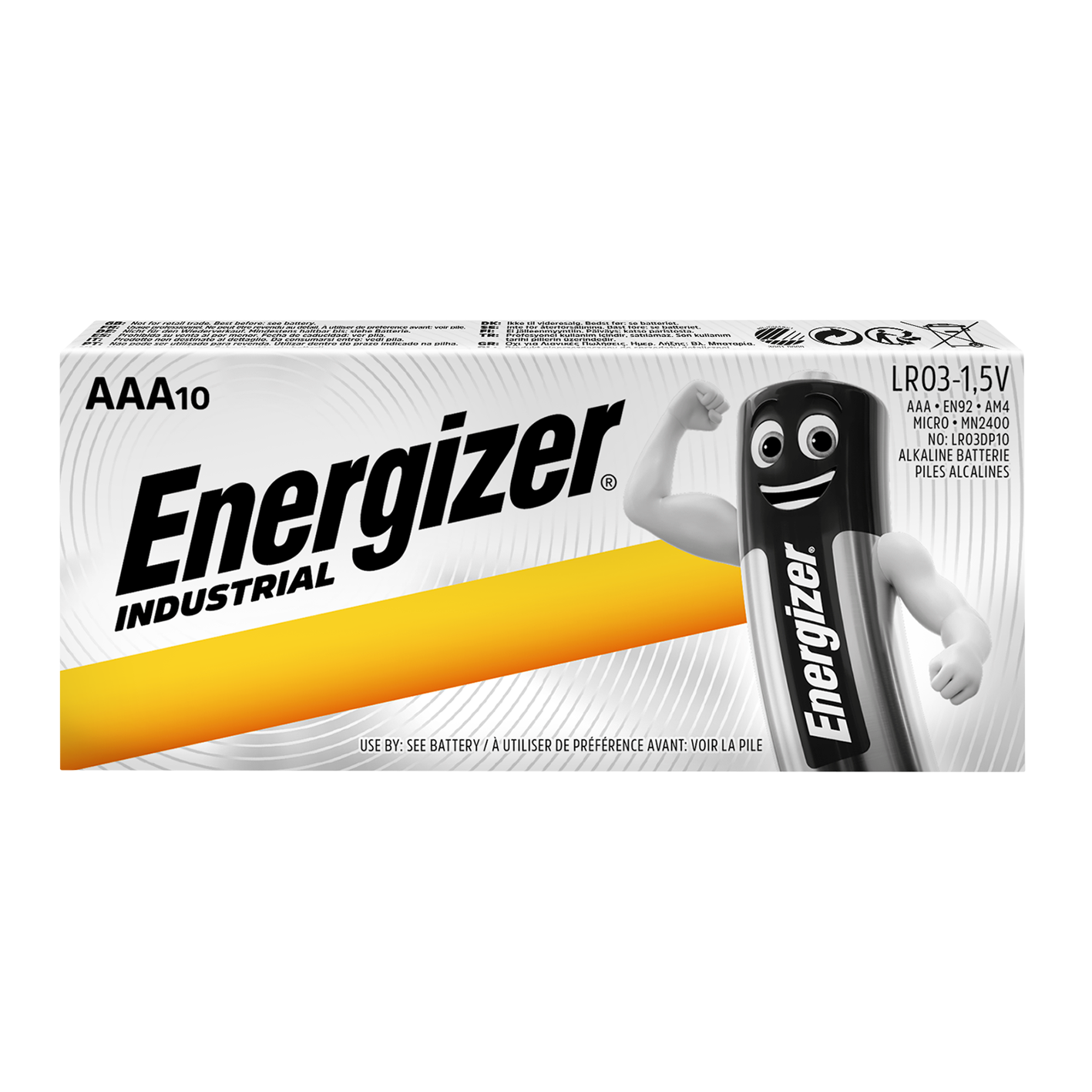Energizer AAA Industrial, Pack of 10