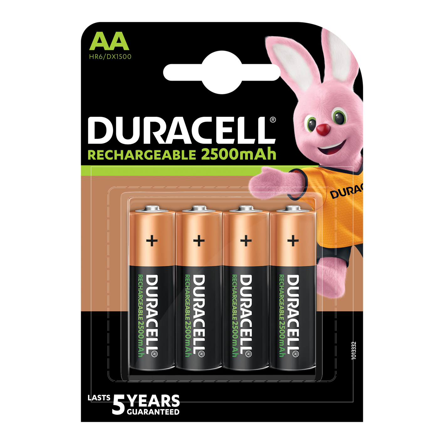 Duracell AA 2500 mAh, wiederaufladbar, 4er-Pack