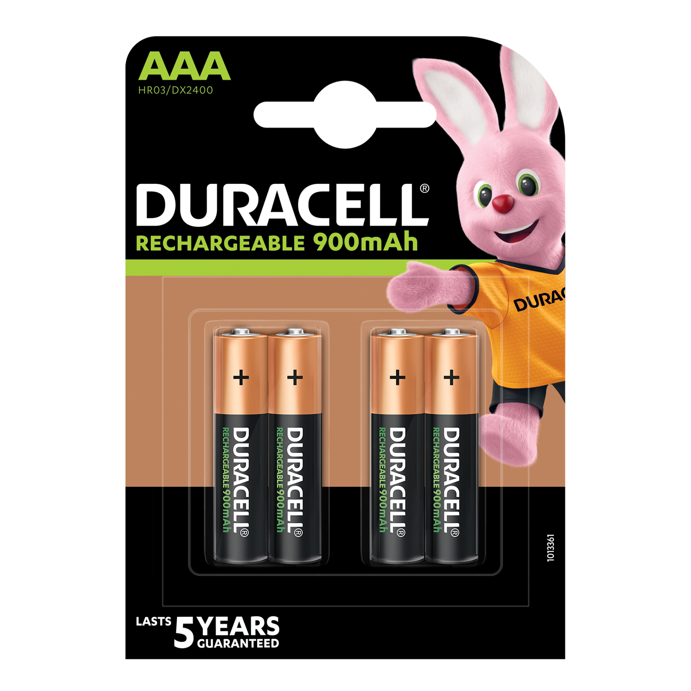 Duracell AAA 900 mAh Wiederaufladung, 4er-Pack