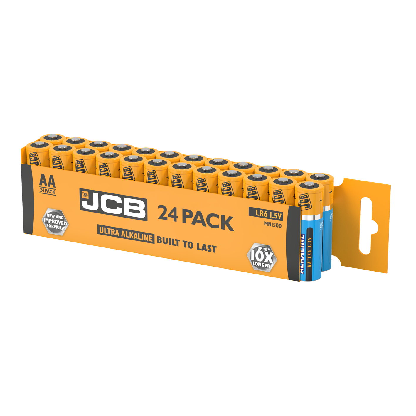 JCB AA Ultra Alkaline, Packung mit 24 Stück