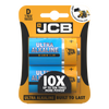 JCB D Size Ultra Alkaline, Pack of 2