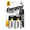 Energizer C Size Alkaline Power, Pack of 2