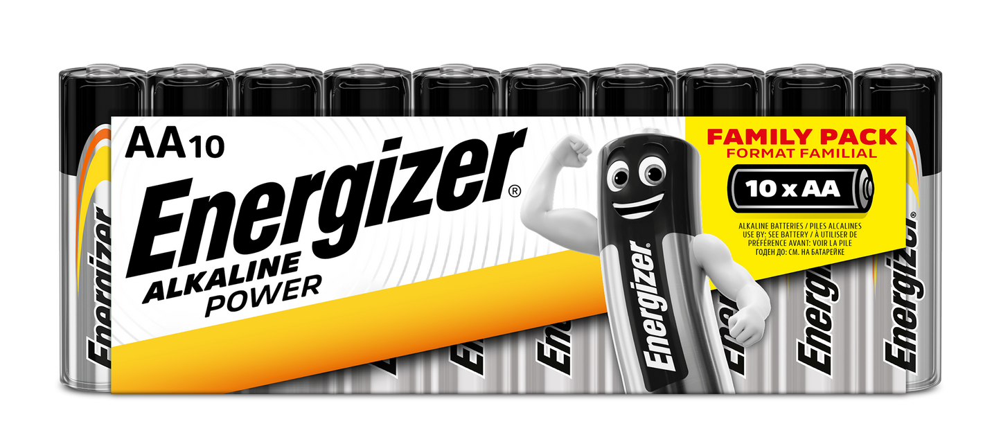 Energizer AA Alkaline Power, 10er-Pack