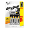 Energizer AAA energía alcalina, paquete de 4+1