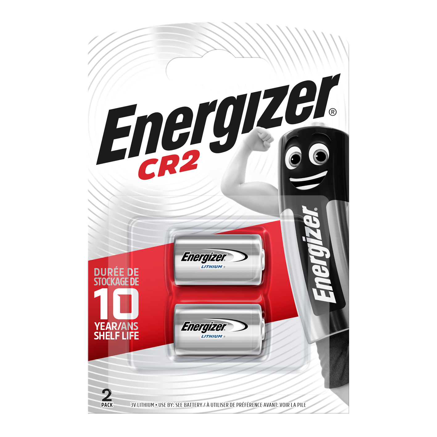 Energizer CR2 Lithium, Pack of 2